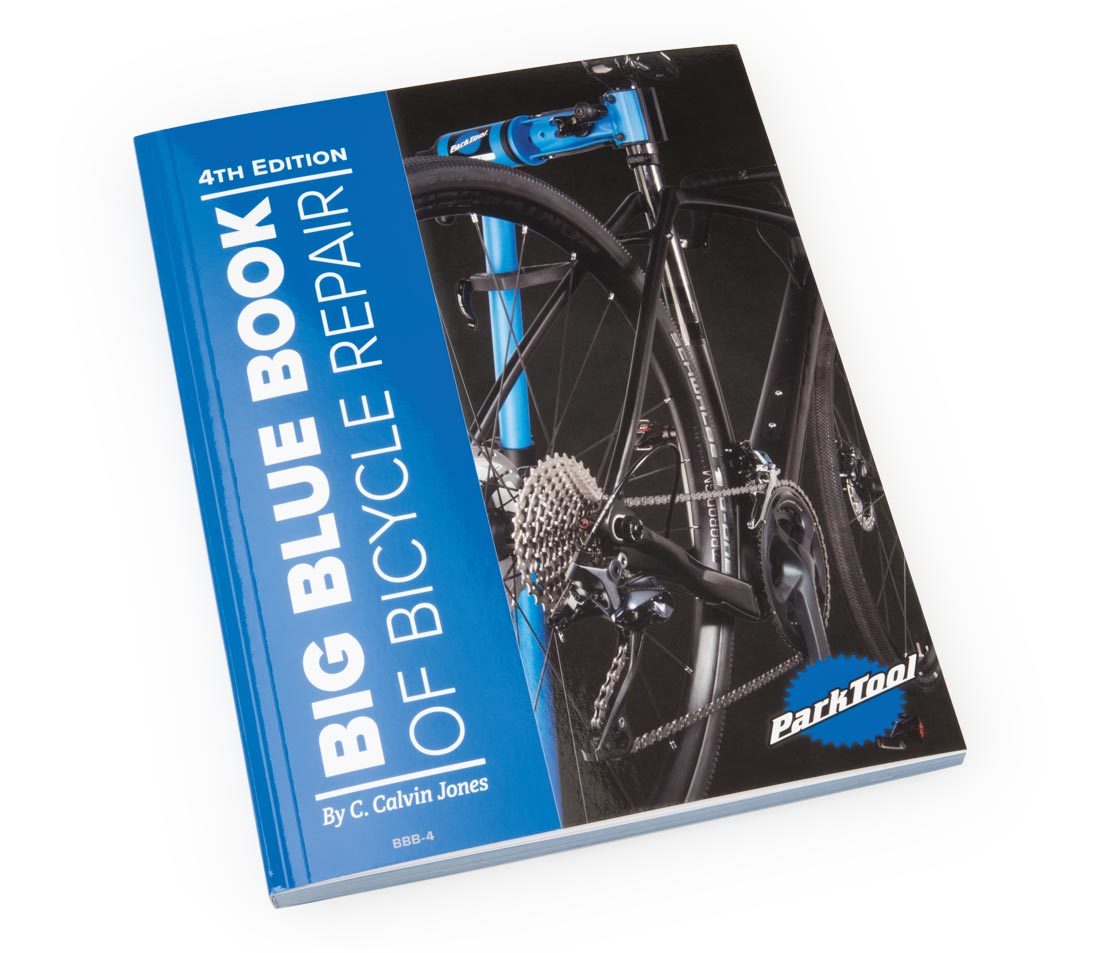 Front cover of The Park Tool BBB-4 Big Blue Book of Bicycle Repair fourth Edition