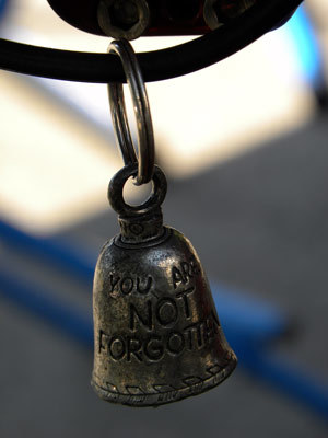gremlin bell" mounted to Mr. Hunt's bike