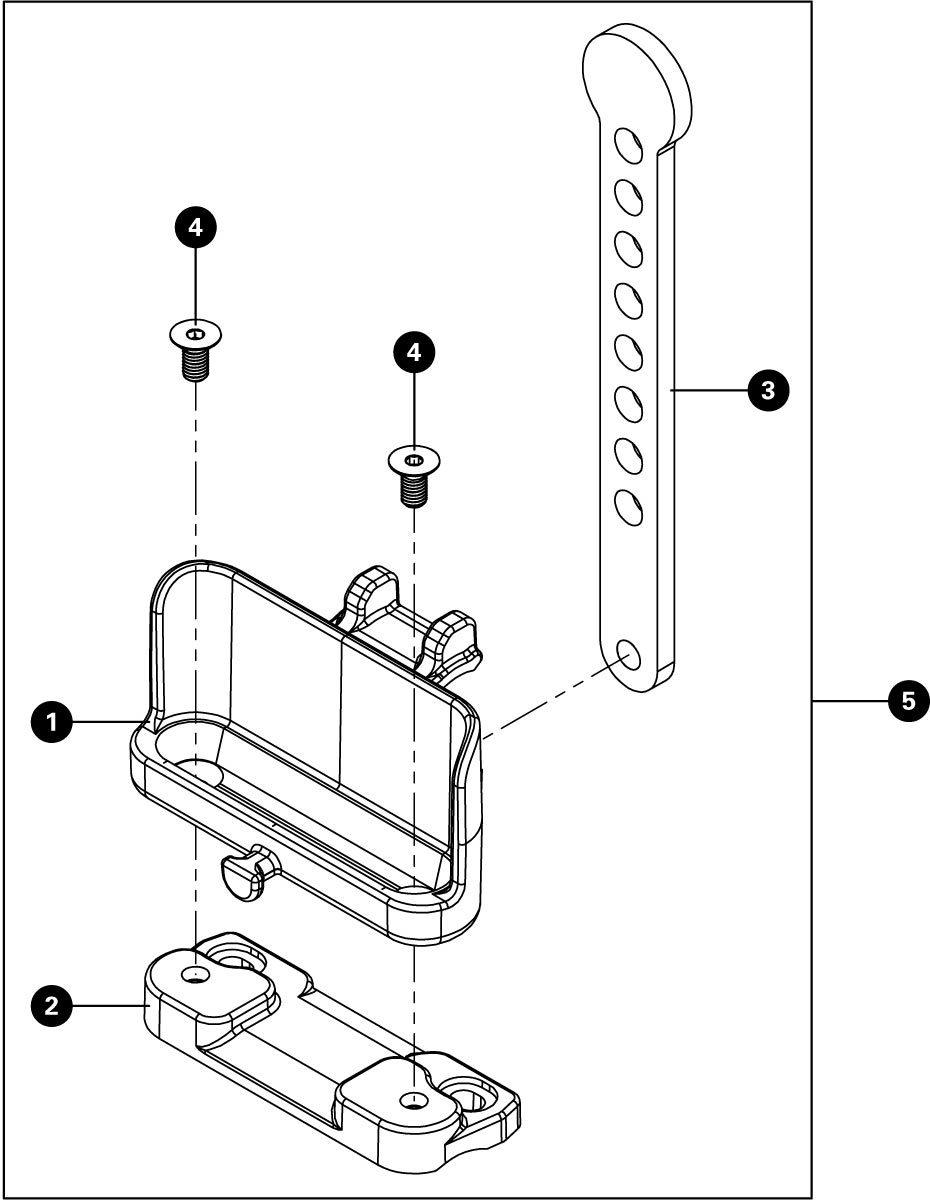 Parts diagram for RTP-1 Rescue Tool Pod, click to enlarge