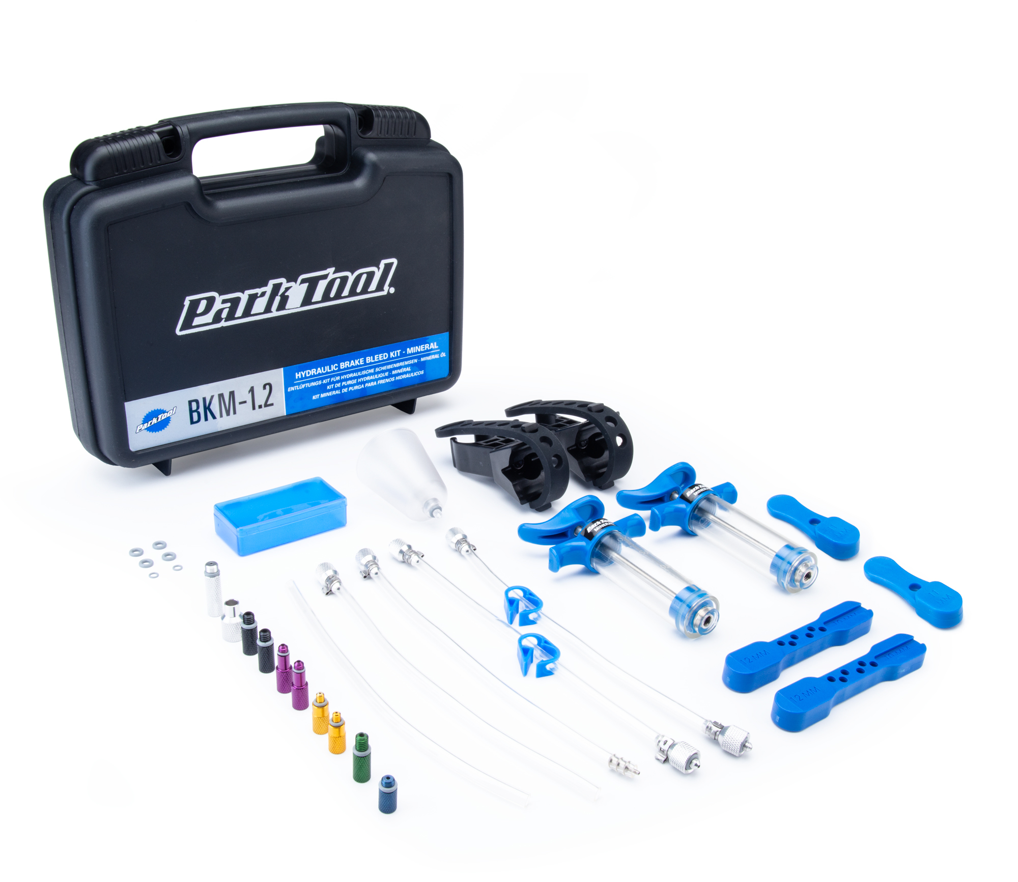The Park Tool BKM-1.2 Hydraulic Brake Bleed Kit — Mineral.