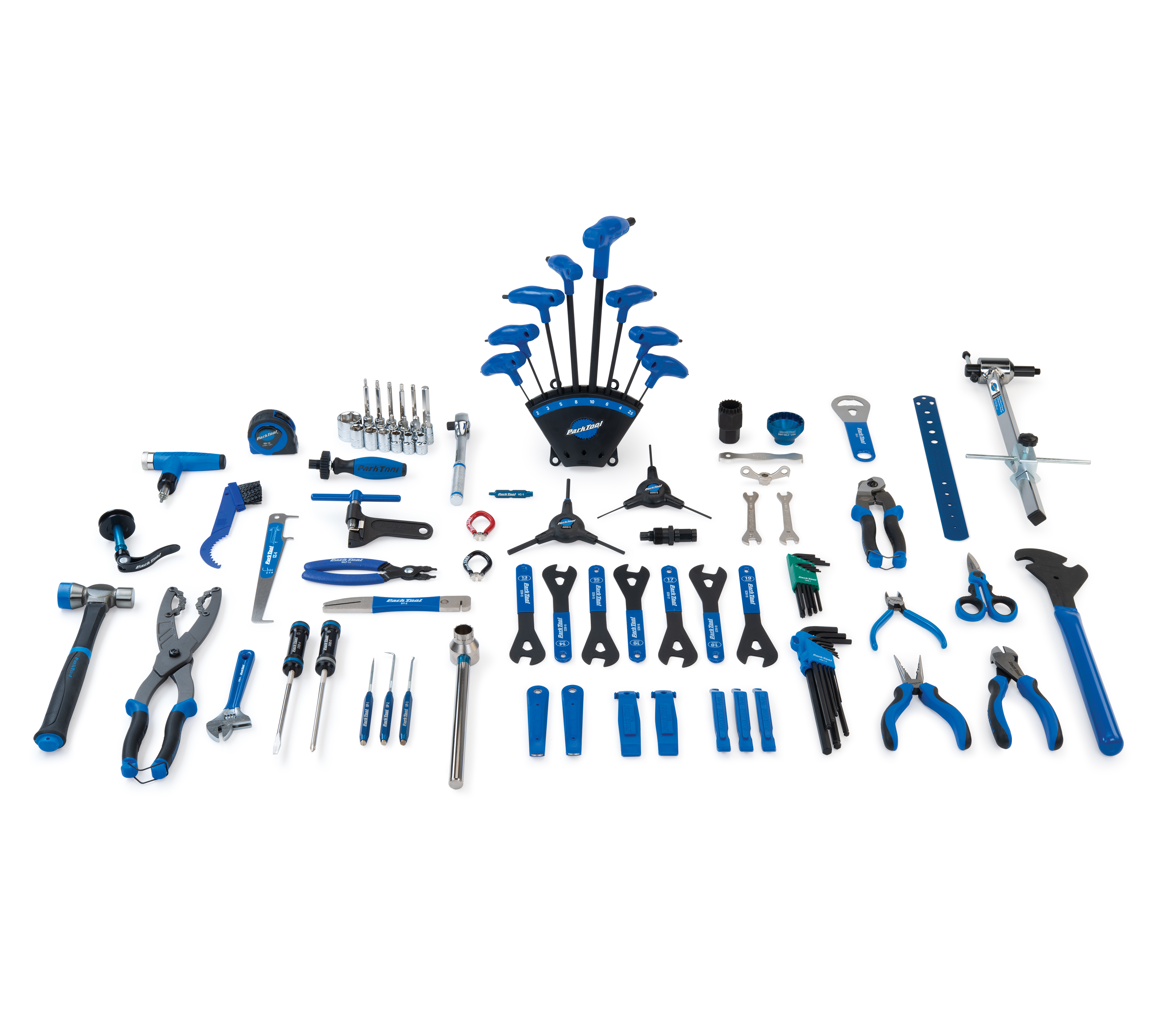 Contents of the Park Tool PK-5 Professional Tool Kit