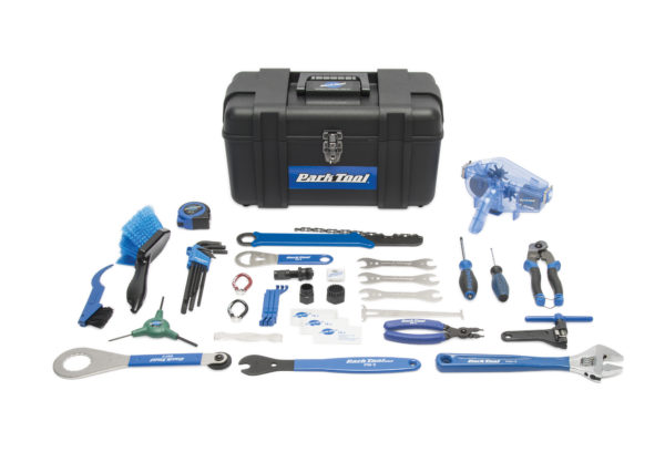 Contents in the Park Tool AK-3 Advanced Mechanic Tool Kit, click to enlarge
