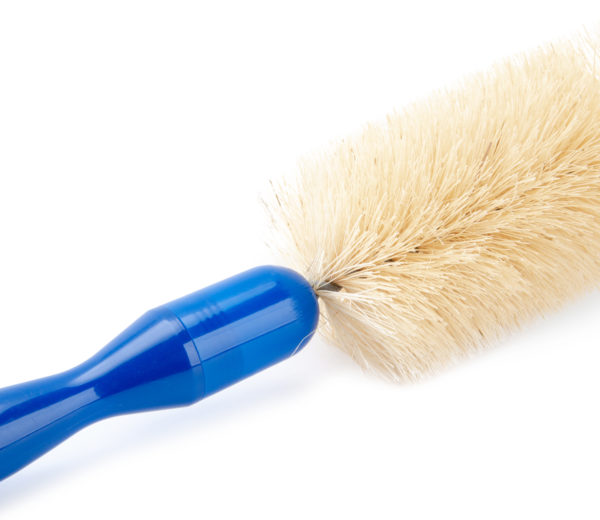 Closeup of the bottle brush from the Park Tool Professional Bike Cleaning Brush Set., click to enlarge