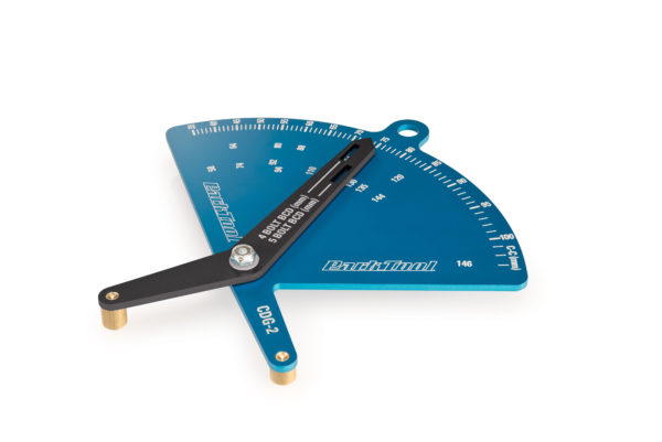 The Park Tool CDG-2 Chainring Diameter Gauge, click to enlarge