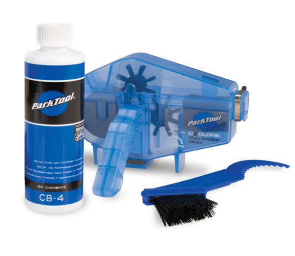 Contents of the Park Tool CG-2.4 Chain Gang Chain Cleaning System, click to enlarge