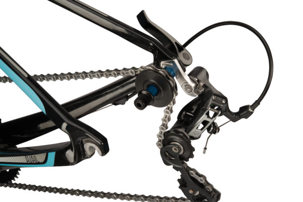 The Park Tool DH-1 Dummy Hub installed on road bike, click to enlarge