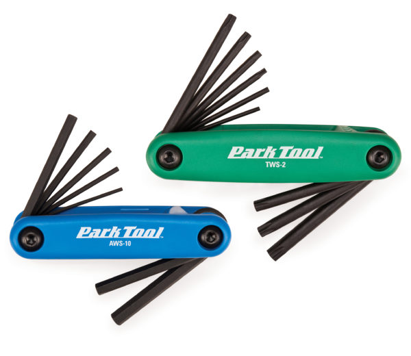 The Park Tool FWS-2 Fold-Up Wrench Set, click to enlarge