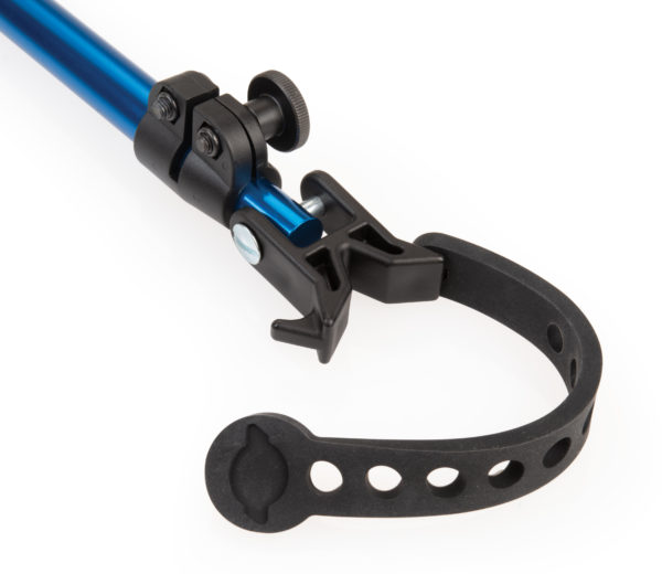 Close-up of Park Tool HBH-3 Extendable Handlebar Holder adjustable strap, click to enlarge