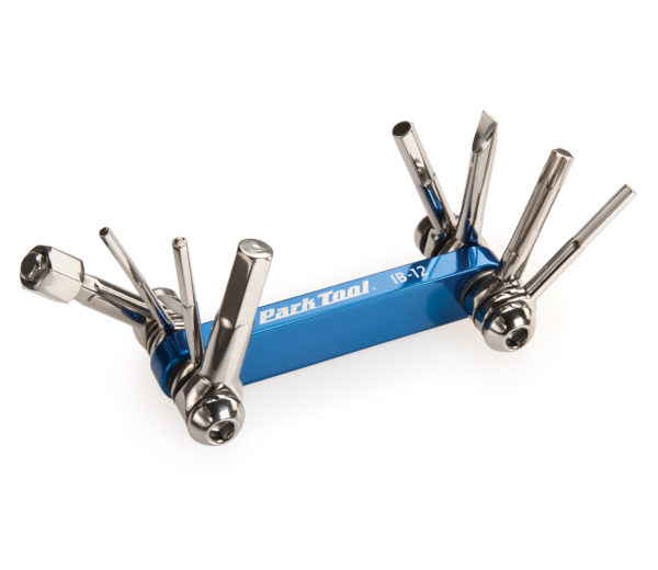 Low Profile I-Beam Multi-Tool with all tools out, click to enlarge