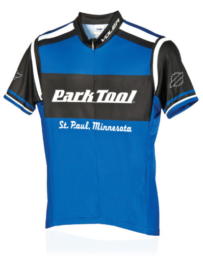 Front of the Park Tool JSY-1 Cycling Jersey, click to enlarge
