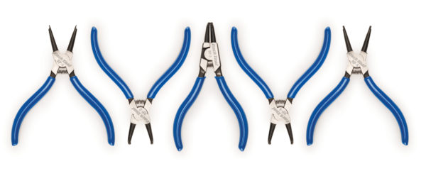 Opens 21mm to 2mm Park Tool USA RP-4 1.7mm Bent Internal Ring Circlip Pliers 