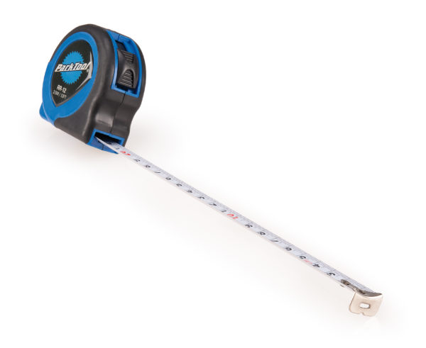 The Park Tool RR-12 Tape Measure extended, click to enlarge