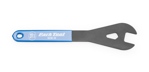 The Park Tool SCW-18 18mm Shop Cone Wrench, click to enlarge