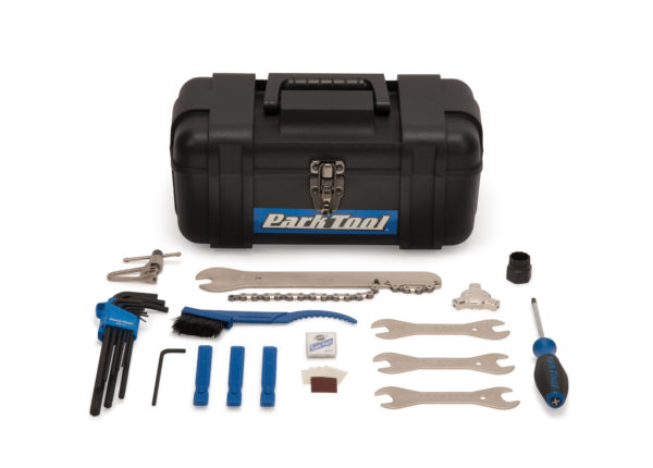 Contents in the Park Tool SK-2 Home Mechanic Starter Kit, click to enlarge