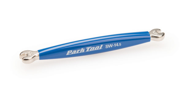 The Park Tool SW-14.5 Double-Ended Spoke Wrench — Shimano®, click to enlarge