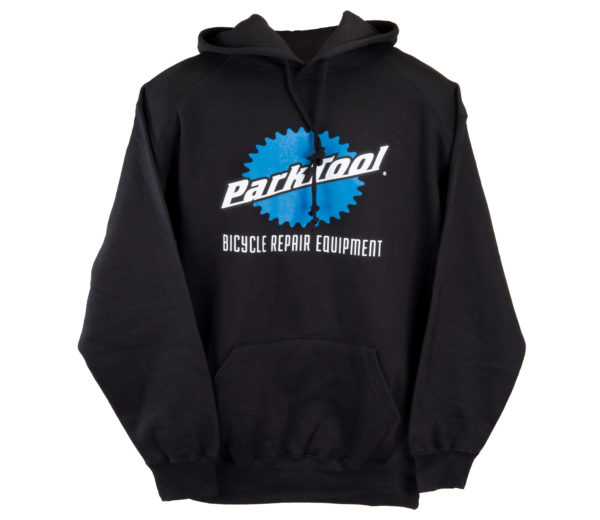 Park Tool SWH-5 black pullover logo hoodie, click to enlarge