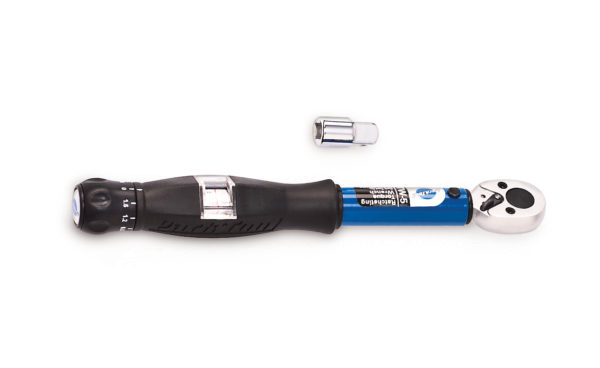 the Park Tool TW-5 Ratcheting Click-Type Torque Wrench, click to enlarge