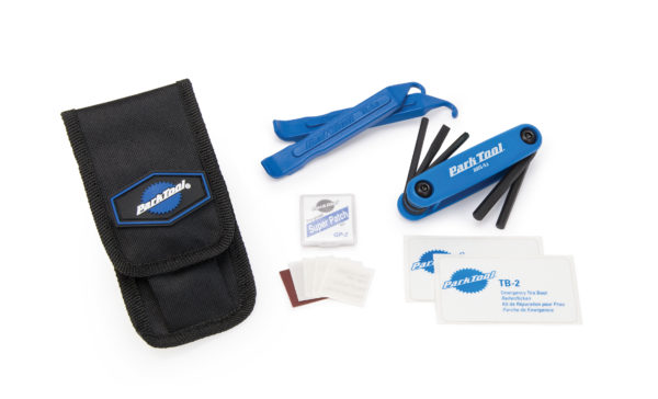 Contents of the Park Tool WTK-2 Essential Tool Kit, click to enlarge