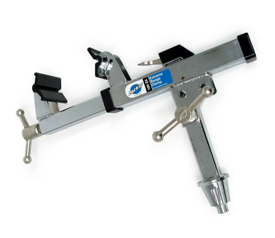 The Park Tool 100-5X Extreme Range Clamp, enlarged