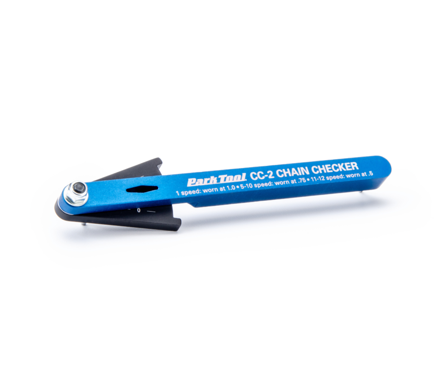 The Park Tool CC-2 Chain Checker., enlarged