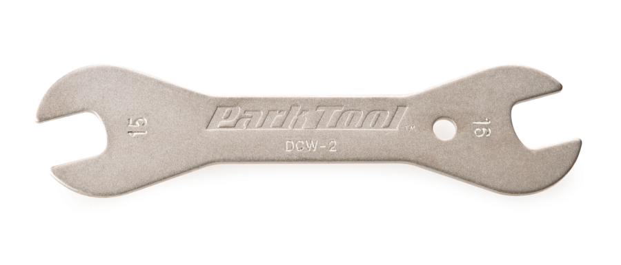 The Park Tool DCW-2 Double-Ended Cone Wrench, enlarged