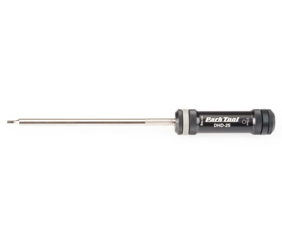 The Park Tool DHD-25 2.5mm Precision Hex Driver, enlarged