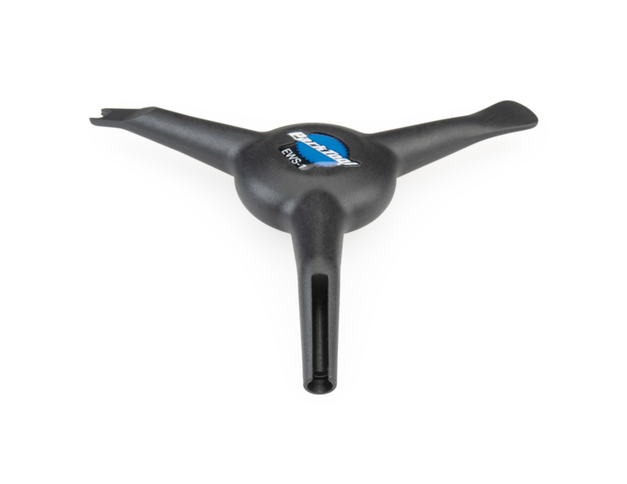 The Park Tool EWS-1 Bicycle Electronic Shift Tool hollow, angled end for removing E-TUBE®, enlarged
