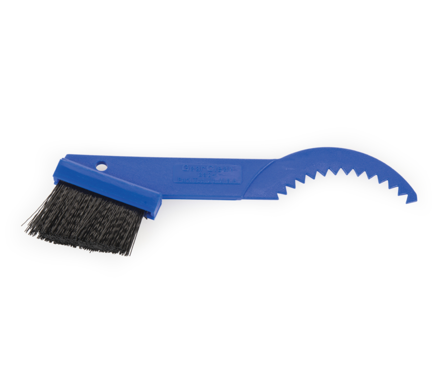 The Park Tool GSC-1 GearClean™ Brush viewed from above, enlarged