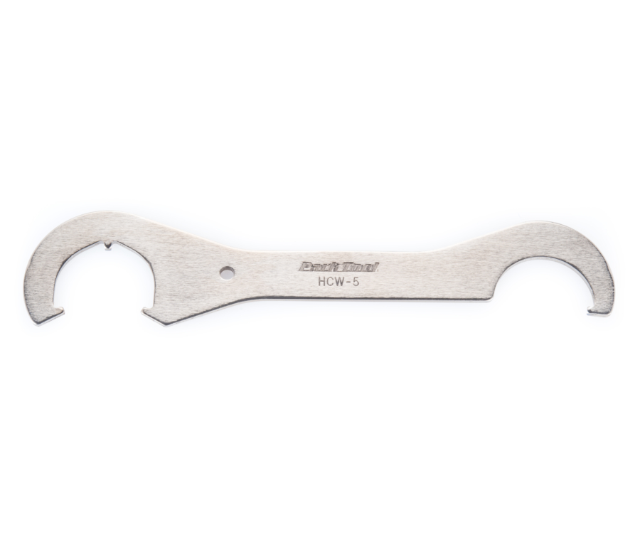 The Park Tool HCW-5 Bottom Bracket Lockring Wrench, enlarged