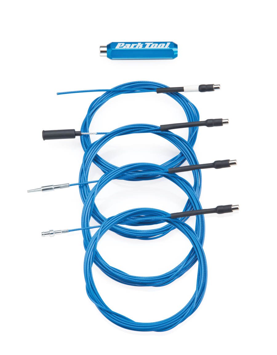 The Park Tool IR-1.2 Internal Cable Routing Kit, enlarged