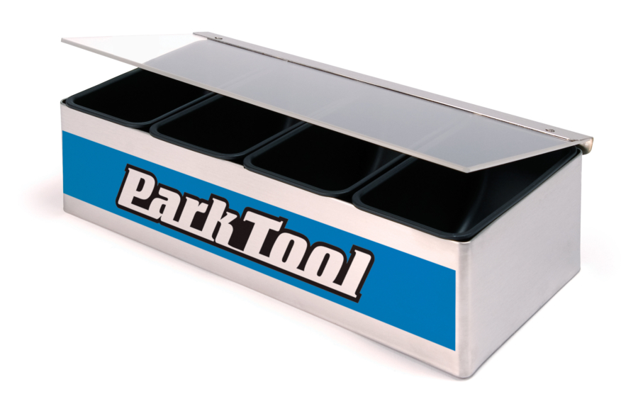 The Park Tool JH-1 Benchtop Small Parts Holder, enlarged