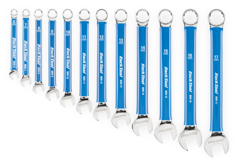 The Park Tool MW- SET.2 Metric Wrench Set, enlarged