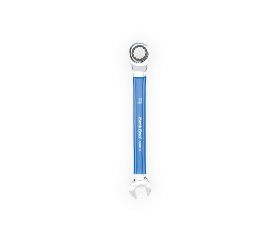 The Park Tool MWR-11 11mm Ratcheting Metric Wrench, enlarged