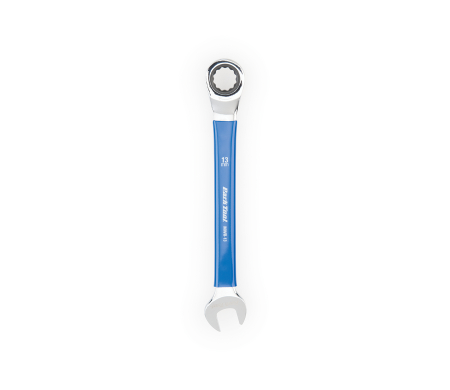 The Park Tool MWR-13 13mm Ratcheting Metric Wrench, enlarged