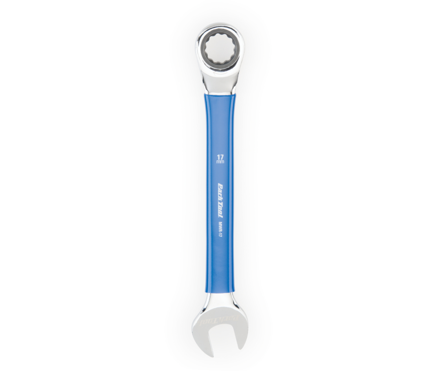 The Park Tool MWR-17 17mm Ratcheting Metric Wrench, enlarged