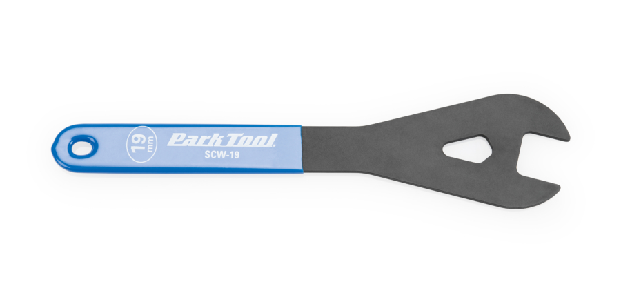 The Park Tool SCW-19 19mm Shop Cone Wrench, enlarged