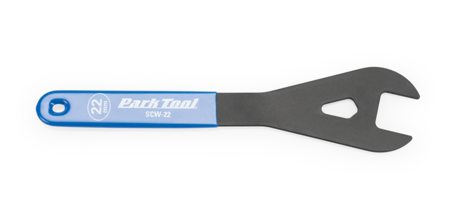 The Park Tool SCW-22 22mm Shop Cone Wrench, enlarged