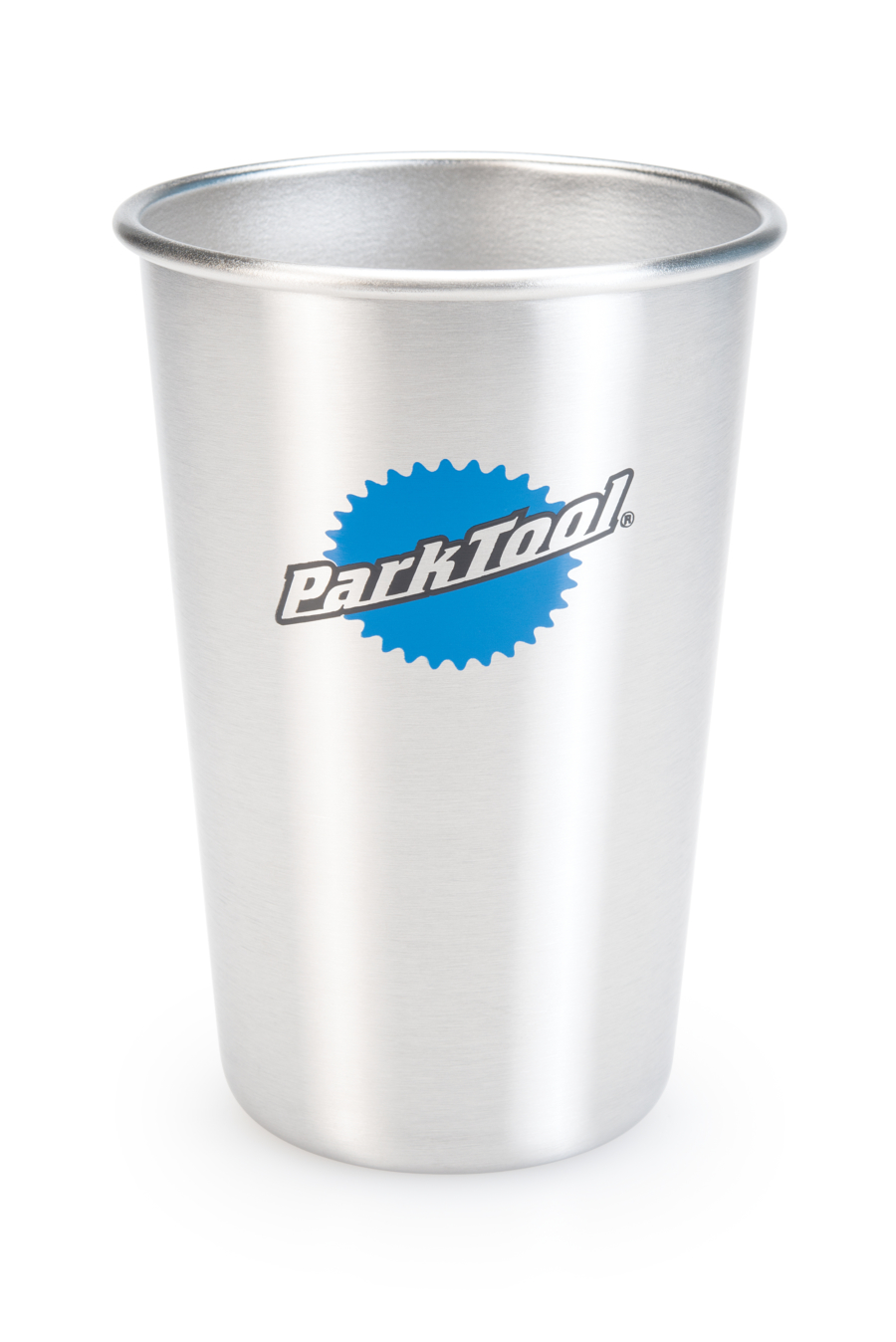 Front of the Park Tool SPG-1 Stainless Steel Pint Glass, enlarged
