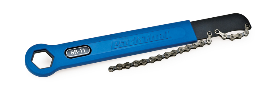 The Park Tool SR-11 Sprocket Remover / Chain Whip, enlarged