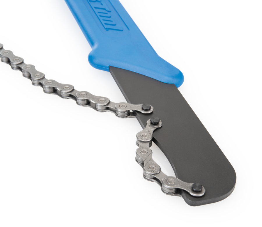 Close-up of the chain whip on the Park Tool SR-12.2 Sprocket Remover / Chain Whip, enlarged