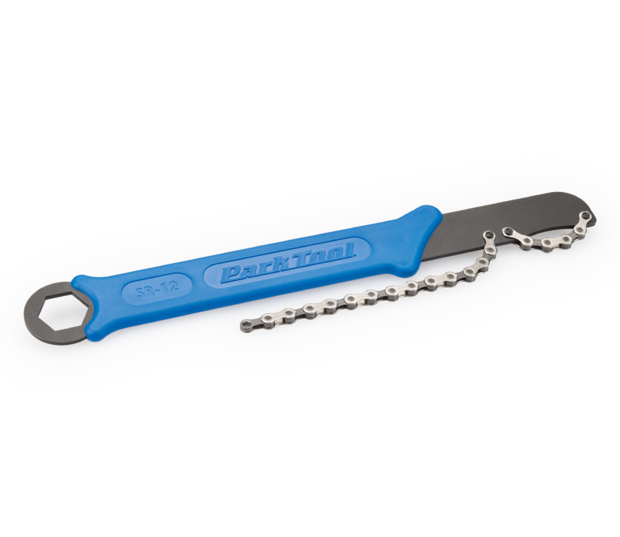 The Park Tool SR-12 Sprocket Remover / Chain Whip, enlarged