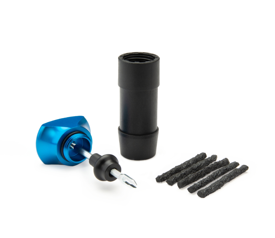 The Park Tool TPT-1 Tubeless Tire Plug Tool, enlarged