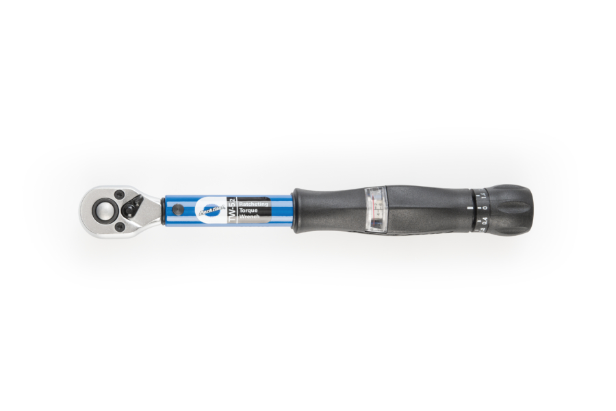 The Park Tool TW-5.2 Ratcheting Click-Type Torque Wrench, enlarged