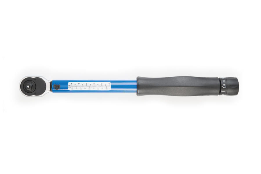 The Park Tool TW-6.2 Ratcheting Click-Type Torque Wrench, enlarged