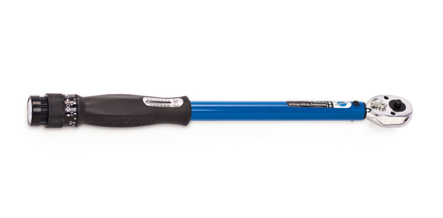 The Park Tool TW-6 Ratcheting Click-Type Torque Wrench, enlarged