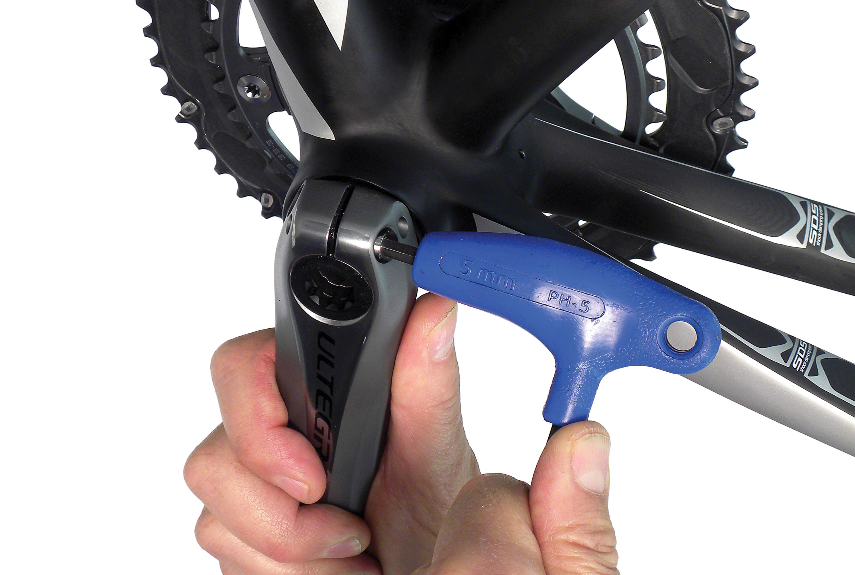 Bike Bicycle Crankset Crank Wheel Arm Puller Remover Repair Removal Wrench Tool 
