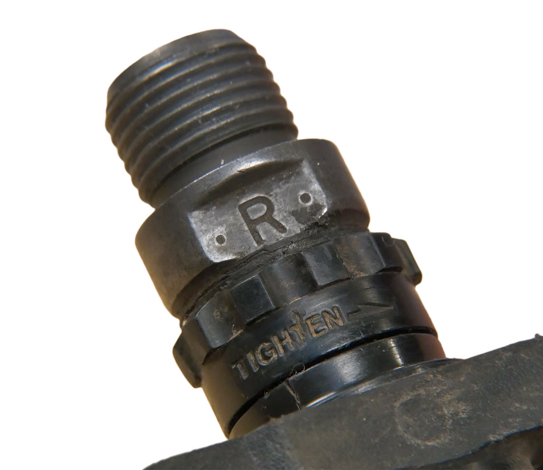 This bearing unit is a left hand thread while the pedal axle is a right hand thread.