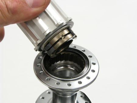 Figure 2. Freehub and ratchet system