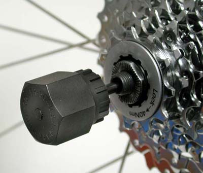 Silverline Bicyclette Cycle Vélo en alliage d'acier Roue Libre Cassette Removal Tool 367039