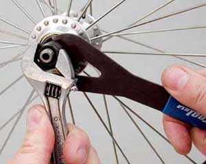 VANKER Steel Wrench Repair Tool for Bike Pedal Open Head End Axle Hub Cone
